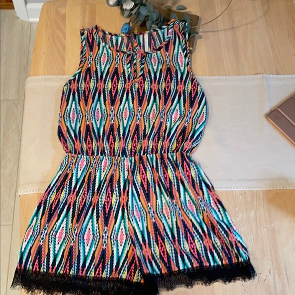 One piece shorts jumper size medium